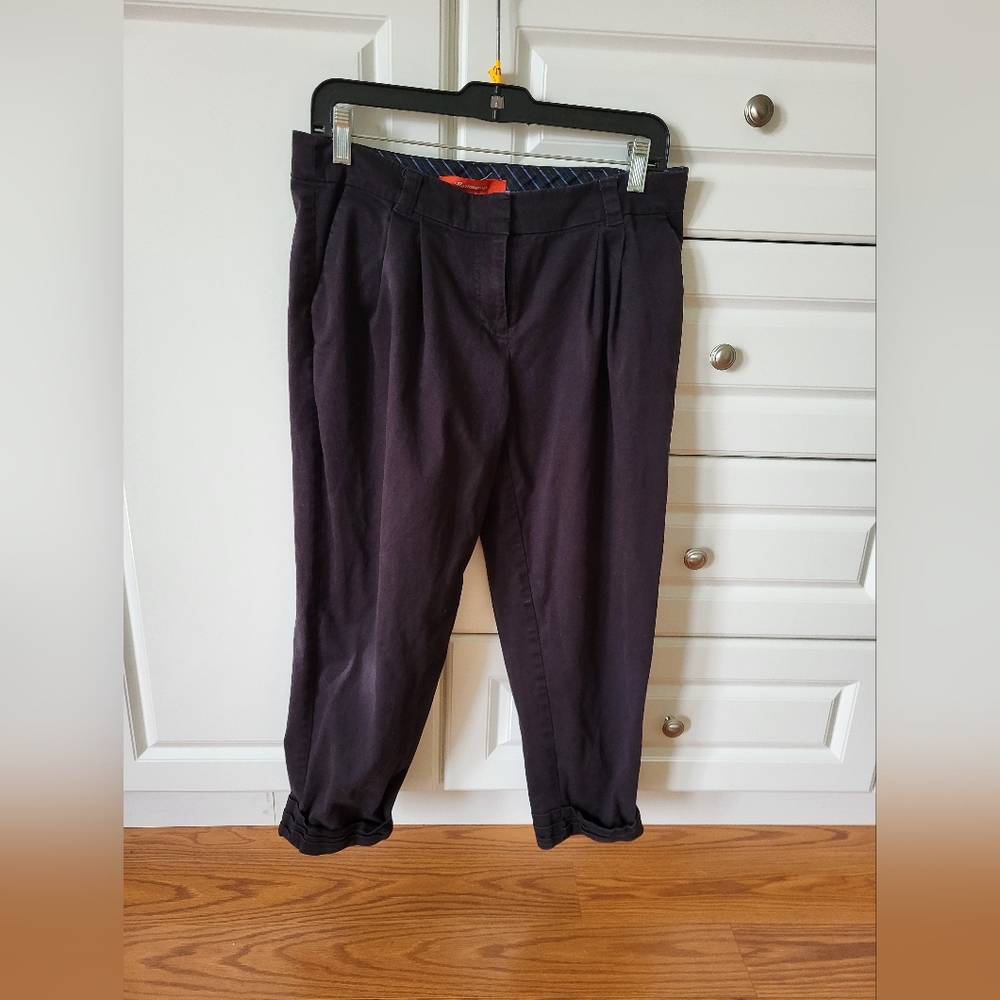 Anthropologie cartonnier cropped pants size 4
